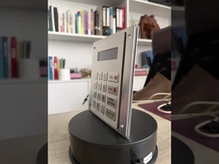 저전력 스테인리스 스틸 304 화면 금속 키보드