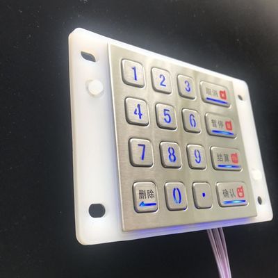Waterproof Backlit Numeric Keypad Energy Saving For Self Service Machine,USB tipkovnica